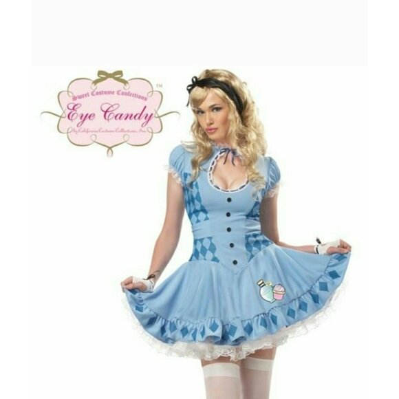 Eye Candy Sweet Alice Deluxe Costume Size M - Picture 1 of 6